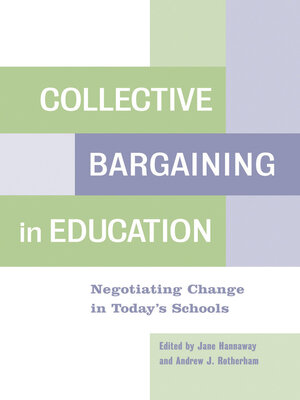 cover image of Collective Bargaining in Education